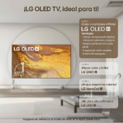 LG Televisor LG 55 '' OLED evo - OLED55C3PSA - Incluye Magic Remote, OLED55C3PSA